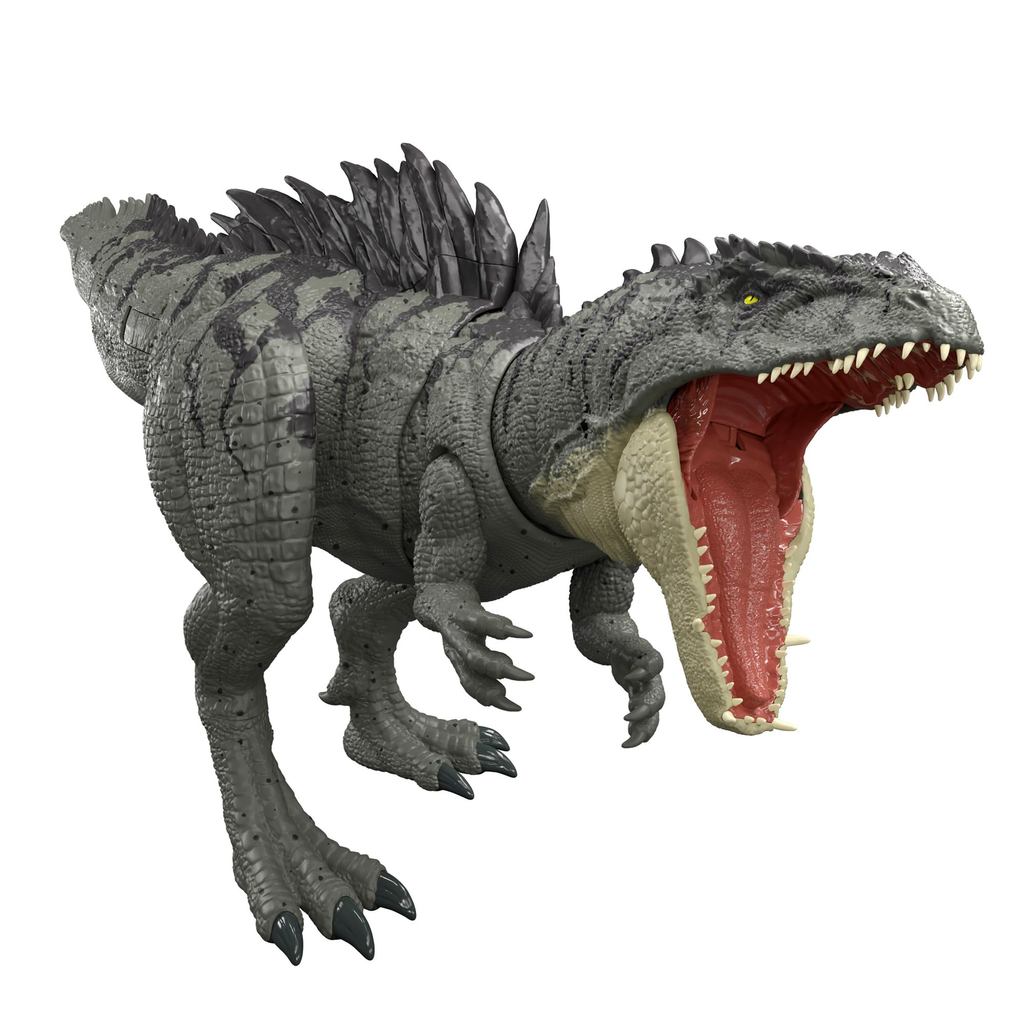 Mattel Jurassic World Biting Action! Roaring Giganotosaurus Kids Figure Dinosaur Toy Length: Approximately 53.5cm For Ag