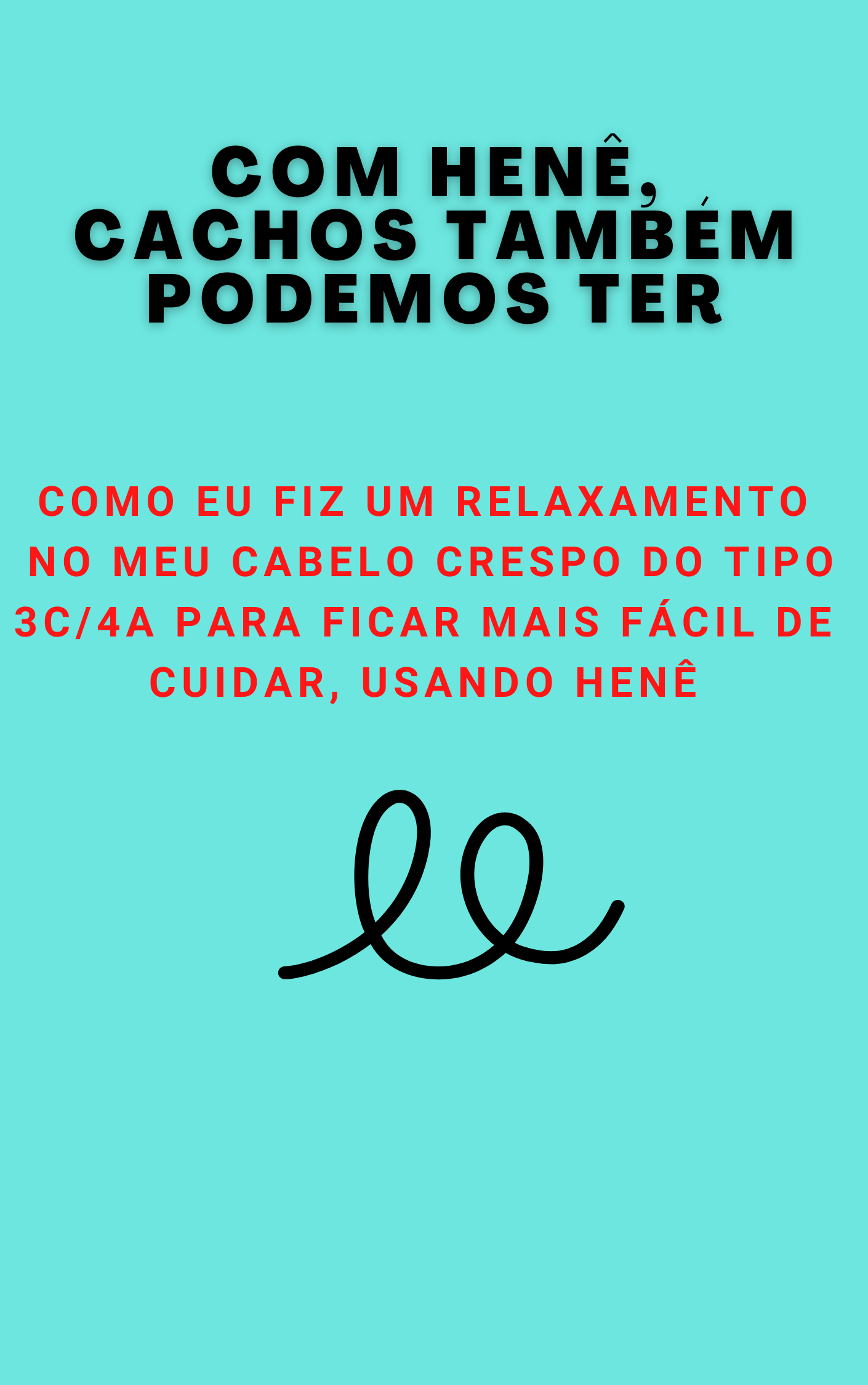 COM HENÊ, CACHOS TAMBÉM PODEMOS TER