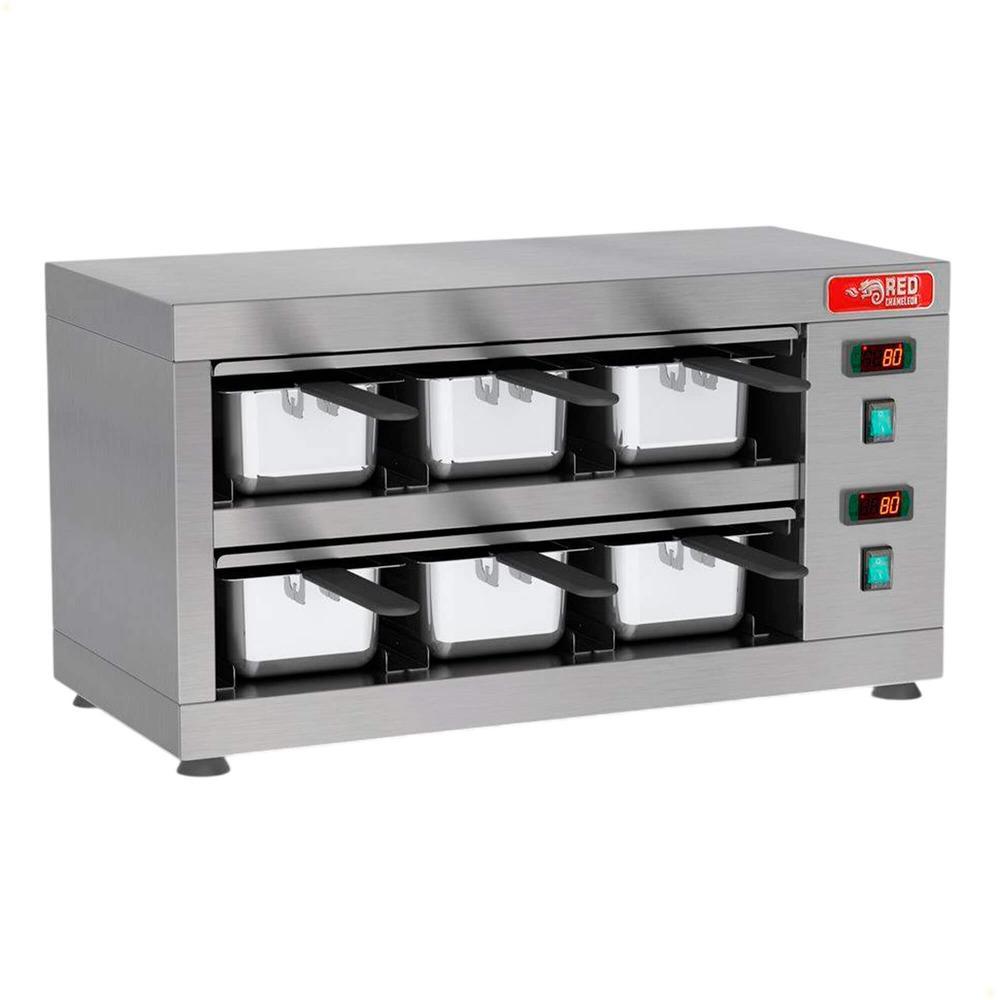 Conservador de Proteínas 6 Cubas Red Chameleon 220V Até 65°C COPROH6