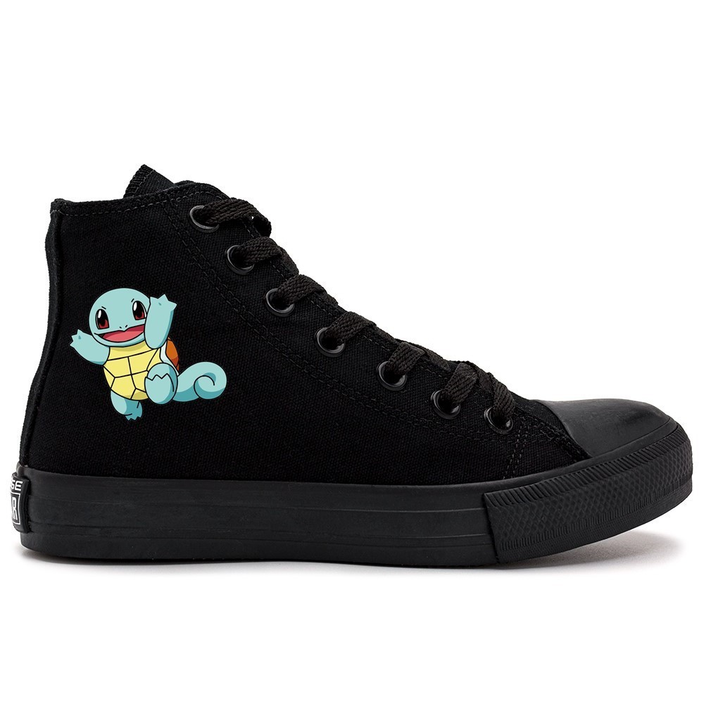Tênis Chuck Boneco Squirtle Pokemon Agua Calçados Meninos
