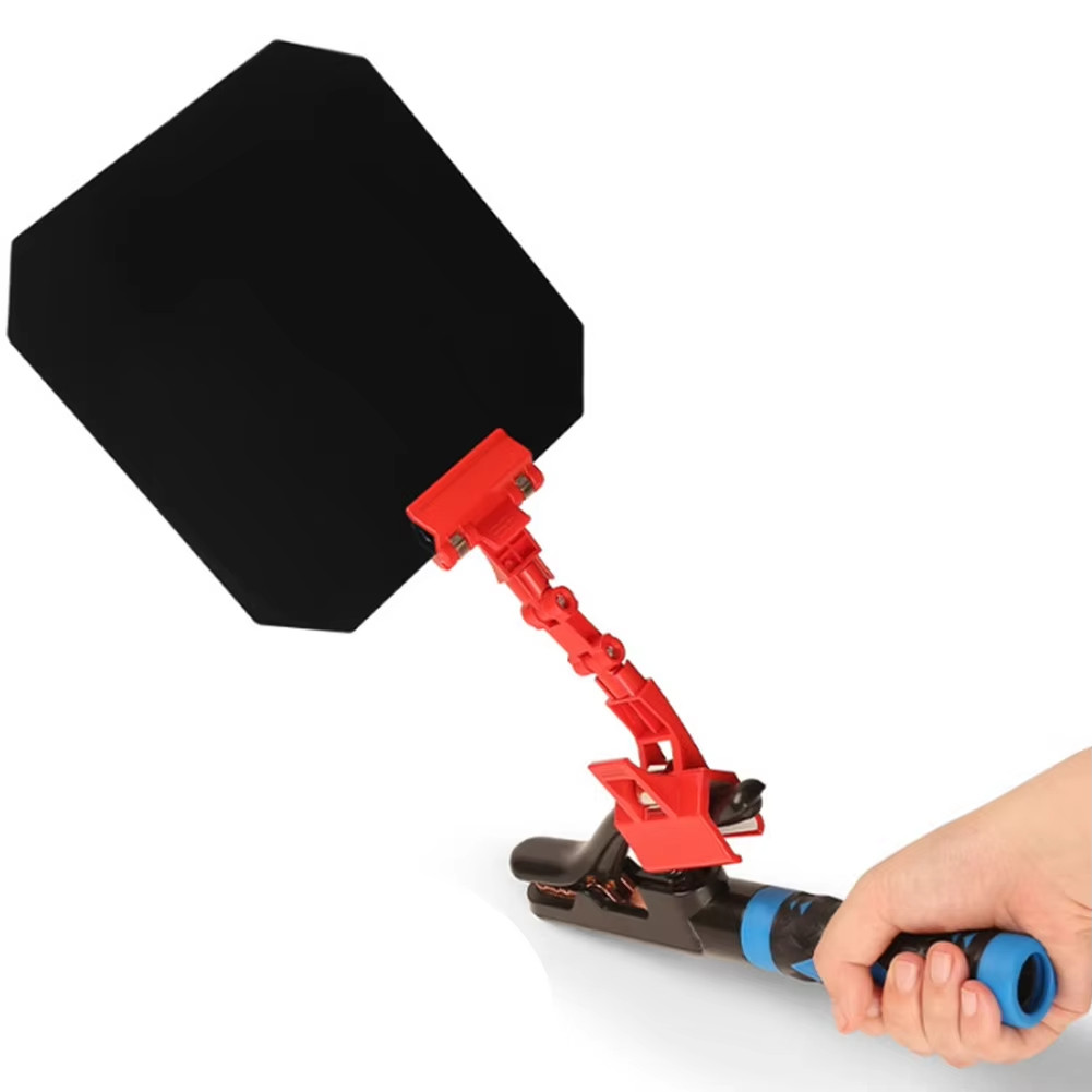 Capa protetora portátil para lâmpada de solda com design de encaixe e rotação ajustável