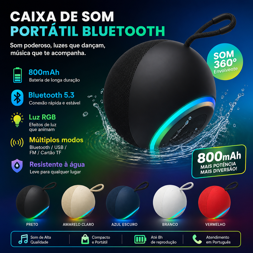 Echo Dot 5ª Geração Com Alexa Alto Falante Inteligente Charcoal Som Potente Vibrante