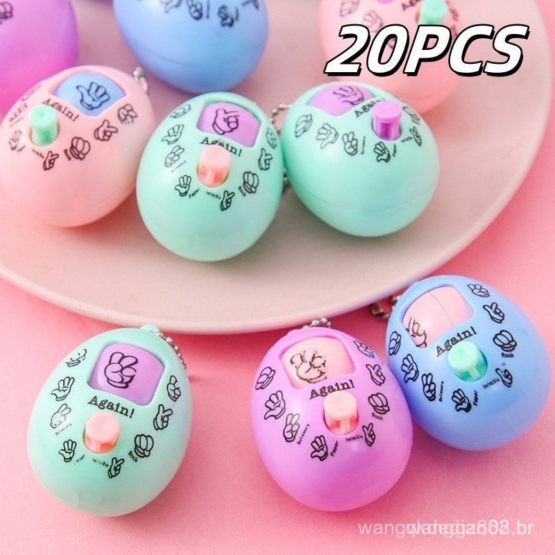 20 Cartoon Style Creative Puzzle Toys with Keychains and Rotating Handles ANKH