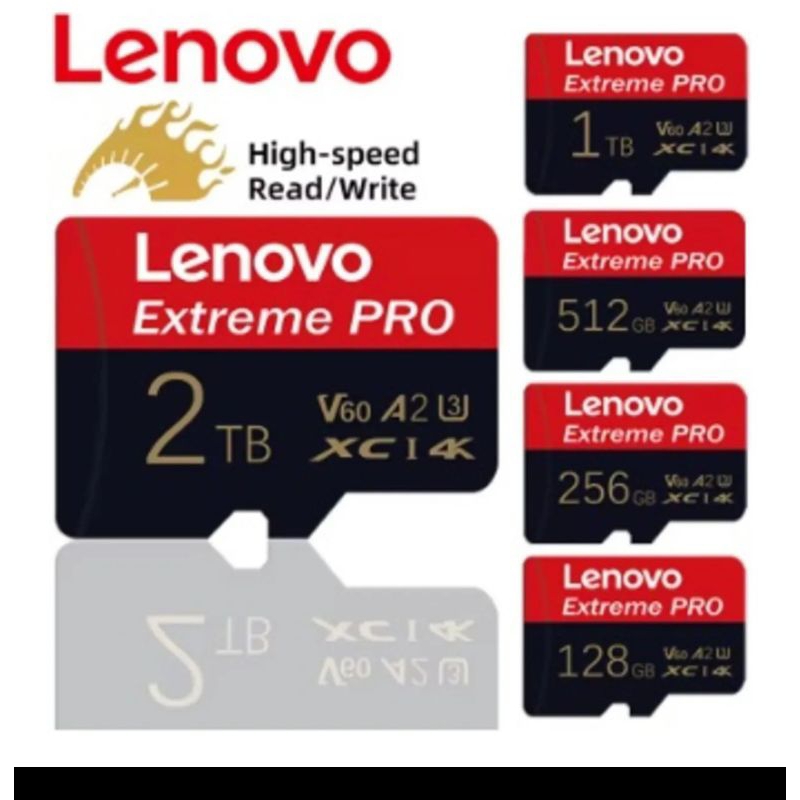 Cartao micro SD Lenovo extreme pro 2 tb classes 10 a2