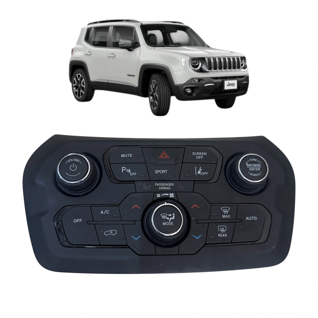 Comando Ar Condicionado Sport Tração Original Jeep Renegade