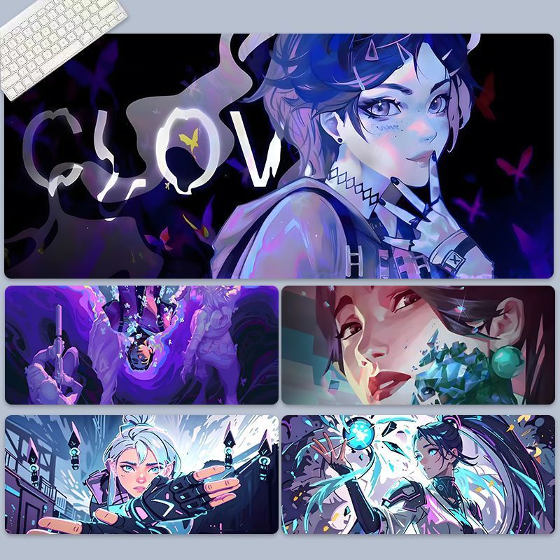 Destemido contrato mercadoria crepúsculo borboleta Mouse pad Oversized Roland Gaming mesa pad