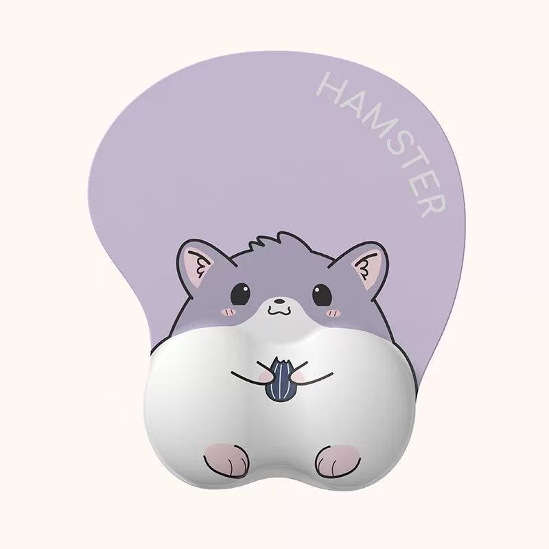 Novo estilo Mouse Pad Anti-Tendon bainha suporte de pulso Silicone Oversized bonito escritório grande feminino masculino