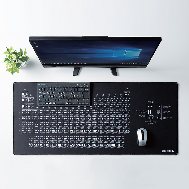 Japão japão SANWA elementos químicos período mesa Mouse pad jogos frete grátis almofada de mesa Oversized masculino femi