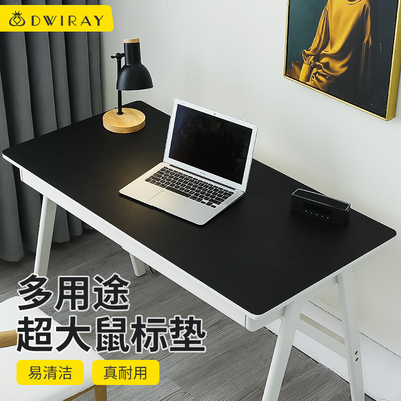 Grande mouse pad Oversized mesa simples portátil teclado de couro menina masculino mouse pad tamanho grande