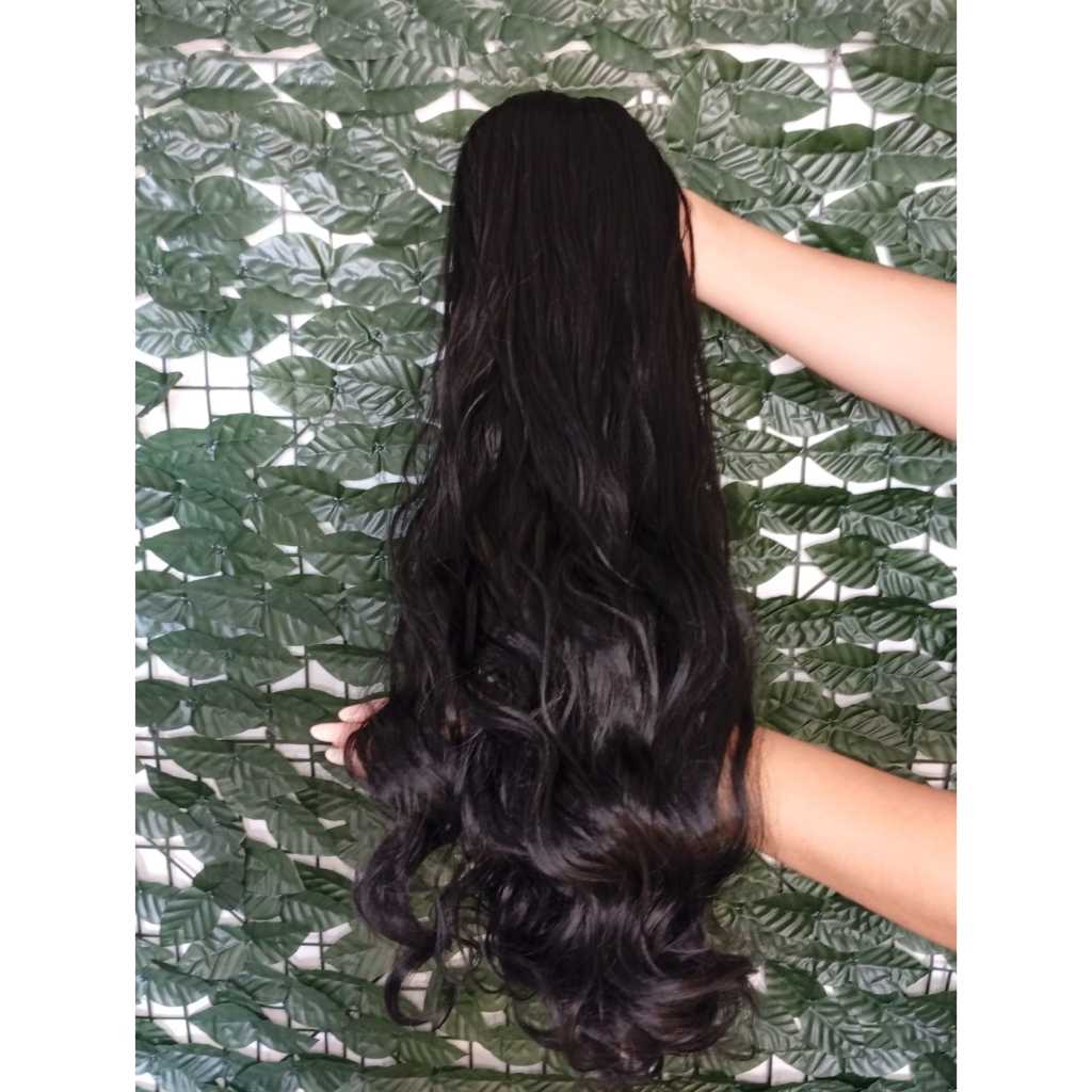 Cabelo em Tela Ondulado Mega Hair Semi Humano Russo 60cm Europeu