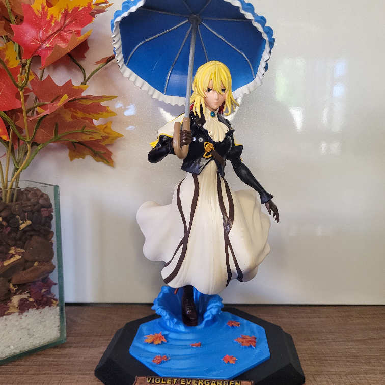 Violet Evergarden 25cm– Action Figure Anime | Impressão 3D Artesanal (Sob Encomenda)