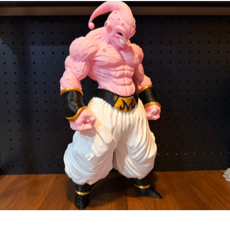 Majin Buu Realista 25cm Estátua Colorida Decorativa Colecionável Anime