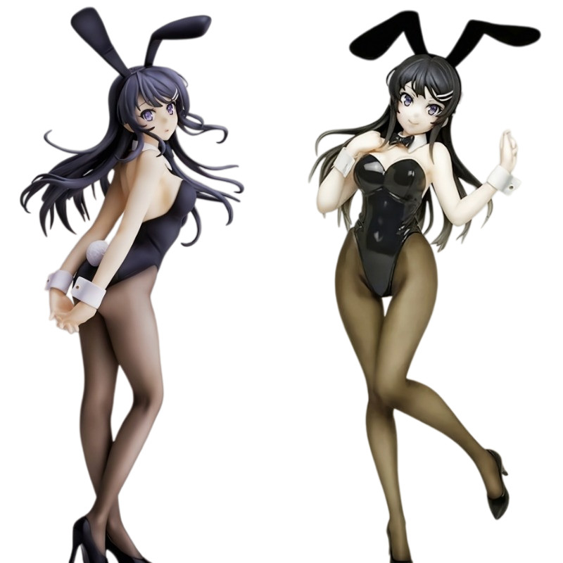 23/25cm Rascal Não Sonha Com Coelho Menina Senpai Mai Sakurajima Anime Figuras PVC Modelo Coleção Brinquedos Presente