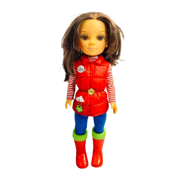 Boneca Nancy Um Dia De Diversão Sob A Chuva Famosa 42cm