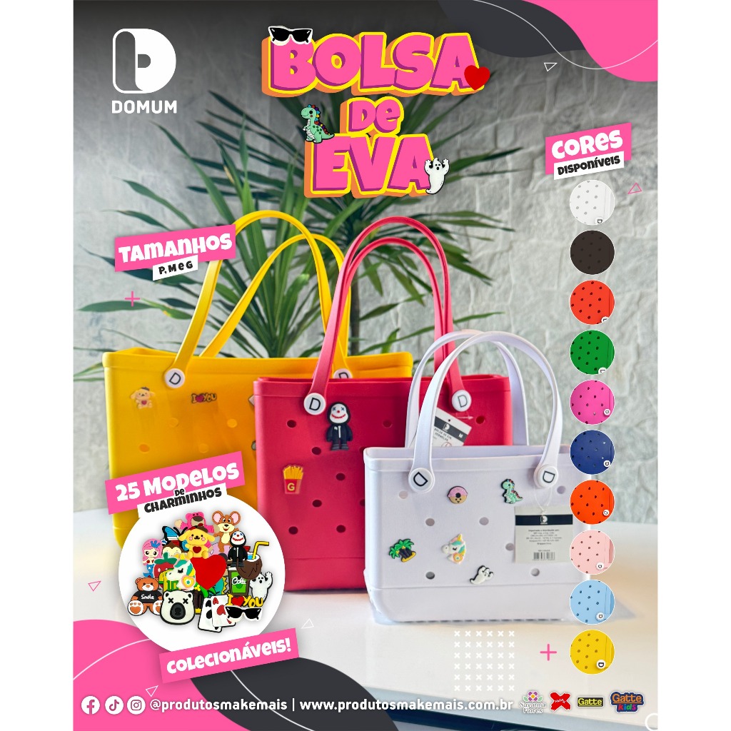 Bolsa De Praia EVA Portátil - MAKE + -Feminina à Prova D'água De Borracha Viagem De Grande Capacidade Armazenamento