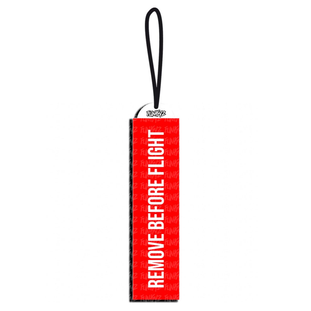 Aromatizante Remove Before Flight (Tipo Little Tree) Funkyz