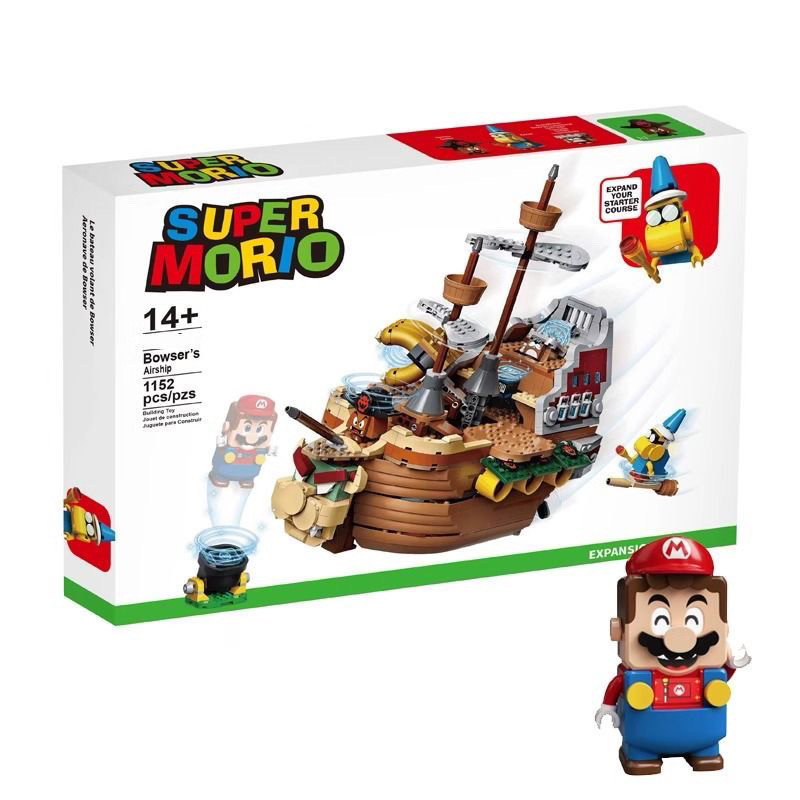 1152pcs Super Adventurer's Kubanwang Flight Battleship Compatível Lego Meninos Meninas Brinquedos Presentes