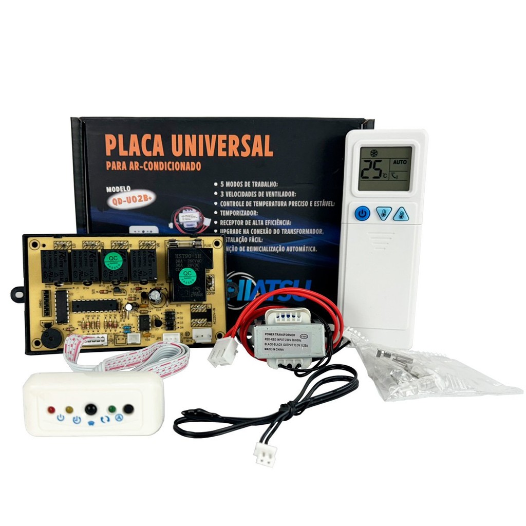 Placa Universal Para Ar Condicionado on/off Convencional 220v Hiatsu Único