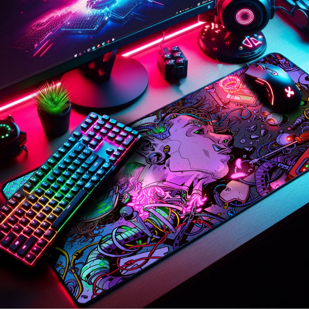 Mouse Pad Gmer 90X55cm Vários Jogos & Animes Populares & Animes