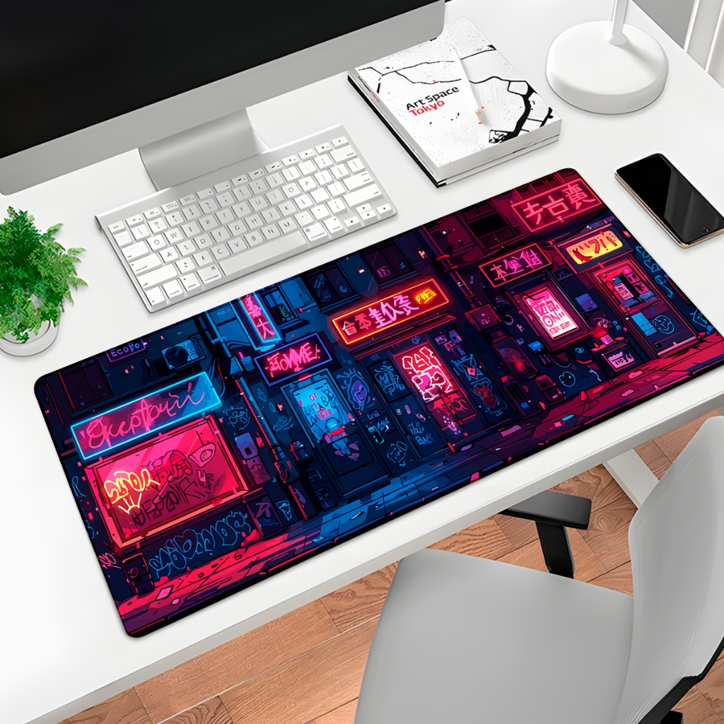 Mouse Pad Gamer Cenarios Fantasia Vários Modelos Populares Speed Borda Costurada