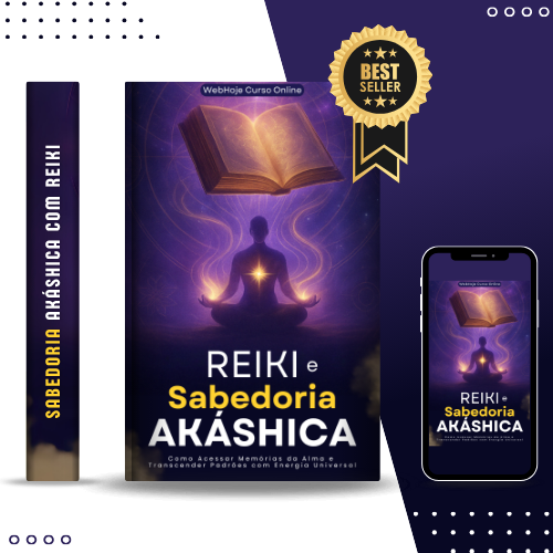 E-book Sabedoria Akáshica com Reiki - Como Acessar Memórias da Alma e Transcender Padrões com Energia Universal