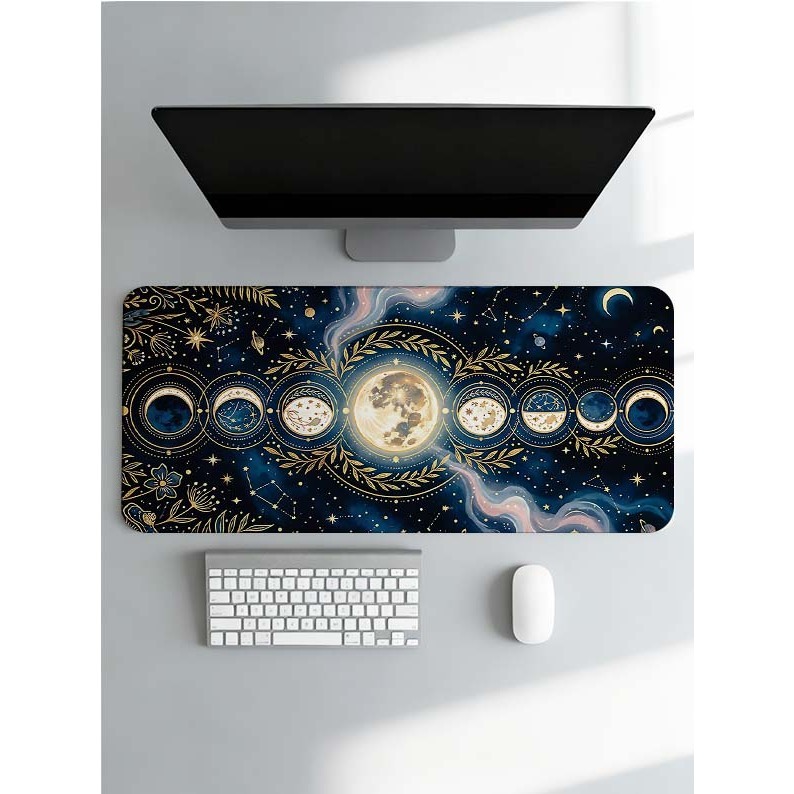 Mousepad Gamer P/ Desktop Superficie Speed Antiderrapante Estampas Com Qualidade e Conforto