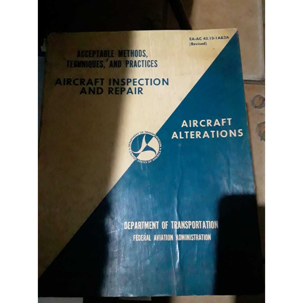 Livro Aircraft Inspection And Repair Aircraft Alterations