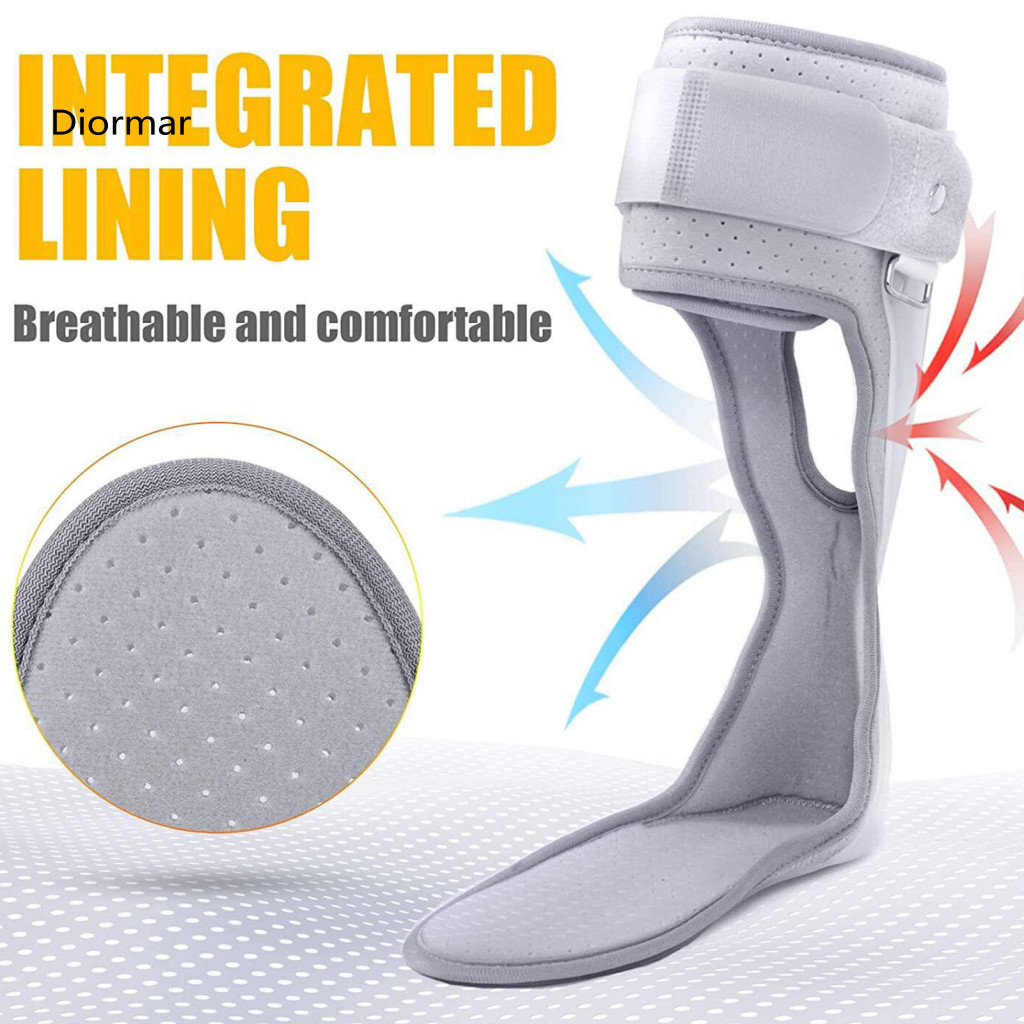 Foot Sagging Support Buckle Closure Brace Afo Drop Ankle Orthosis for Men Women – Posture Correction Walking Gait Assi