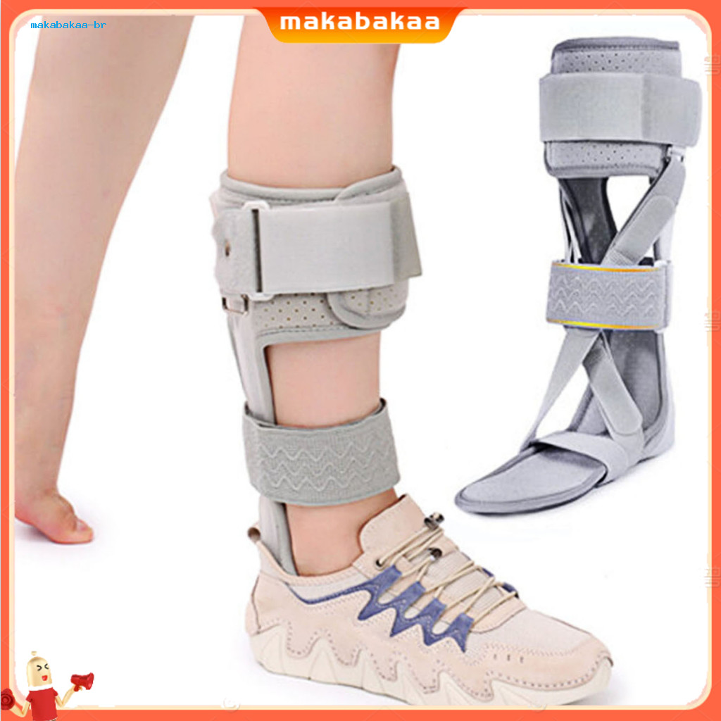 Afo Drop Foot Brace Ankle Orthosis Support for Men Women – Posture Correction Walking Gait Assistance Stabilizer for R