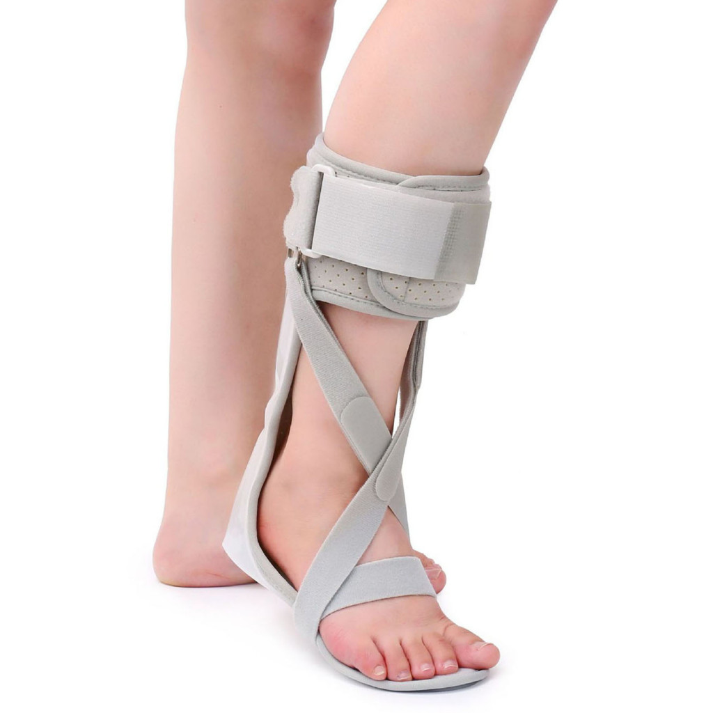 Foot Sagging Support Afo Drop Brace Ankle Orthosis Stabilizer for Men Women Posture Correction Walking Gait Assistance C