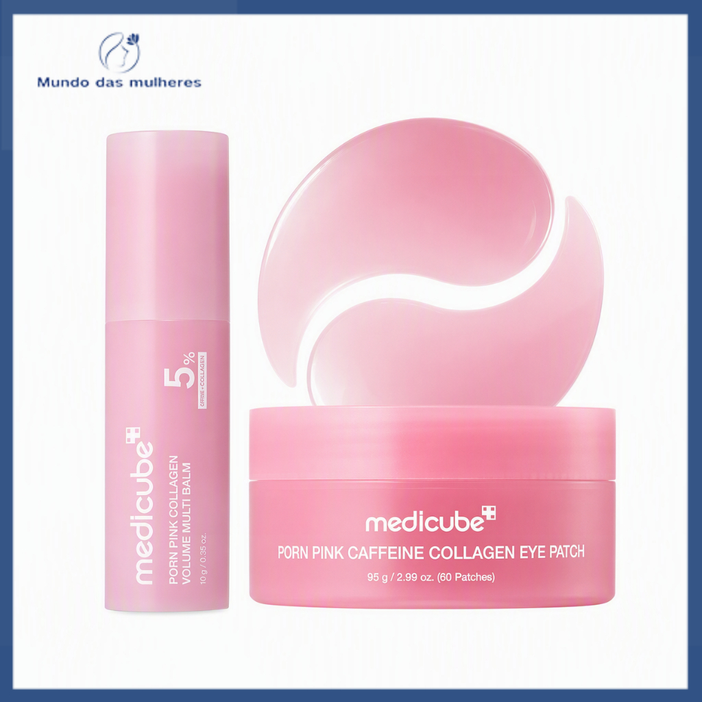 Medicube PDRN Pink Collagen Volume Multi Balm 10g&PDRN Pink Caffeine Collagen Eye Patch 85g