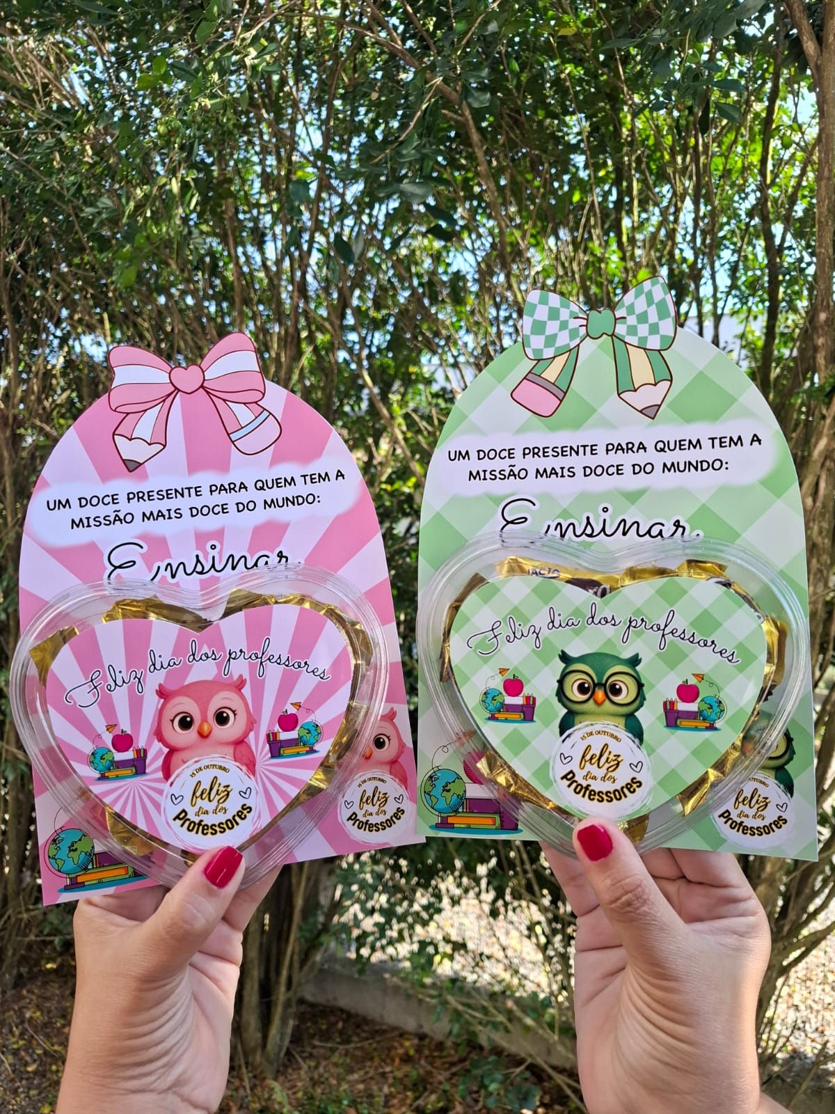 LEMBRANCINHA CORAÇÃO - DIA DOS PROFESSORES