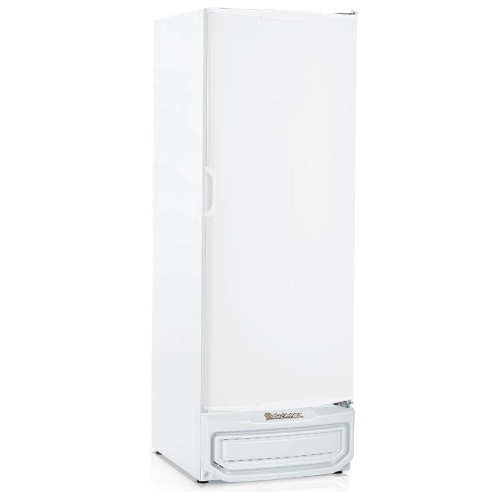 Refrigerador De Bebidas Vertical Porta Cega 570 Litros Grc57 Branco 110V Gelopar