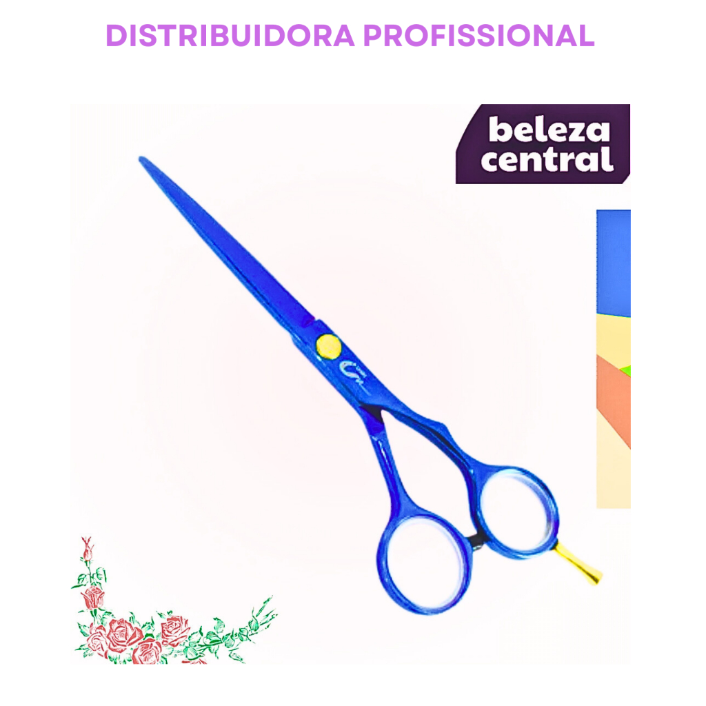 Tesoura Profissional Fio Navalha 5,5
