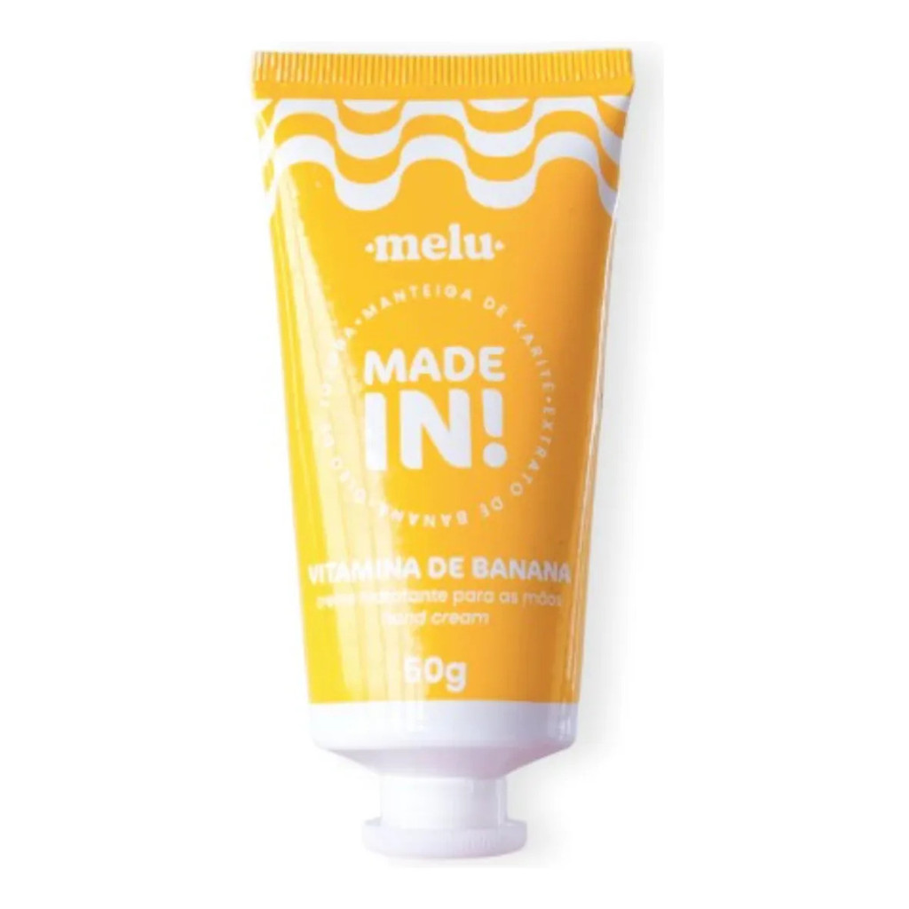 Hidratante Para As Mãos Vitamina De Banana Made In Melu