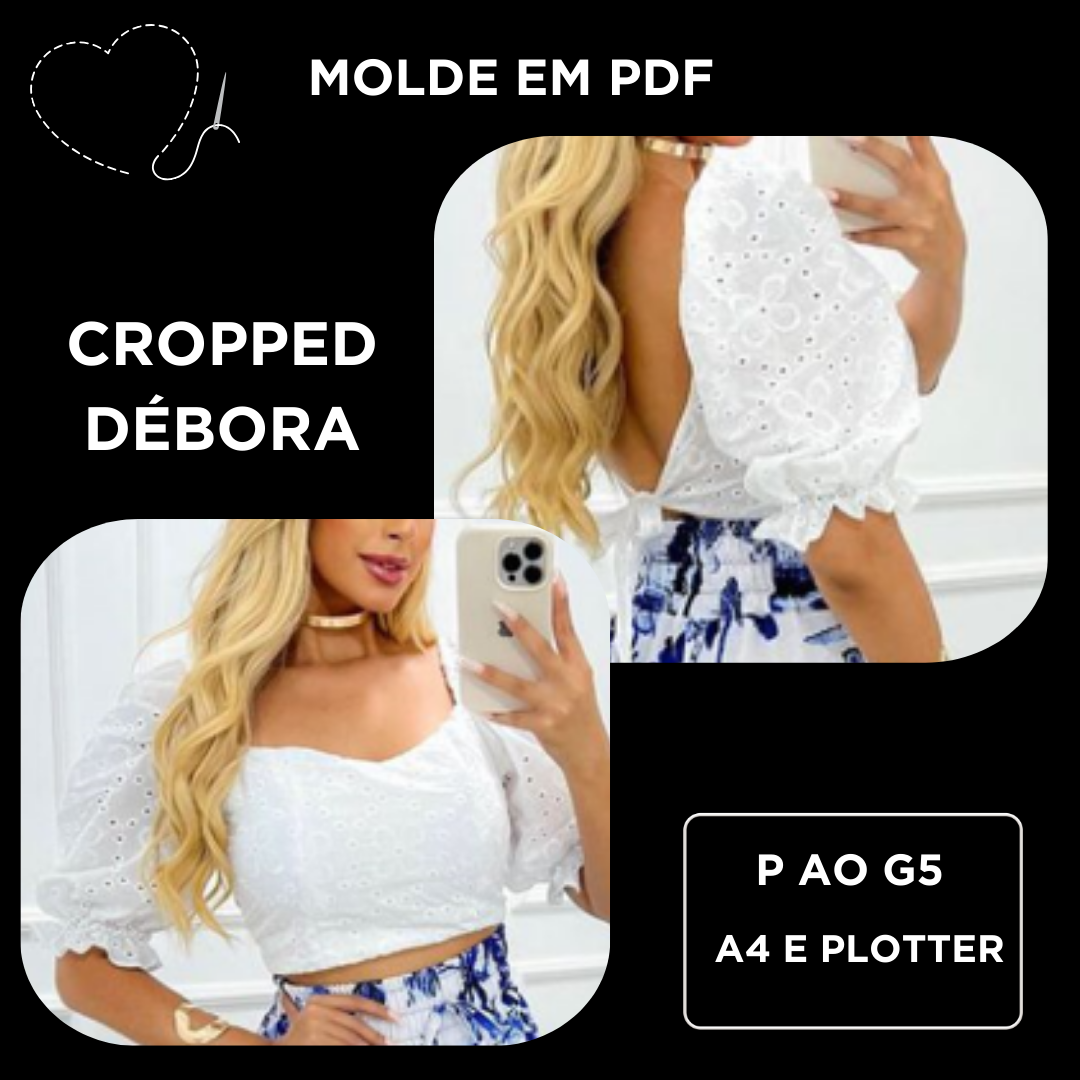 MOLDE EM PDF - CROPPED DEBORA