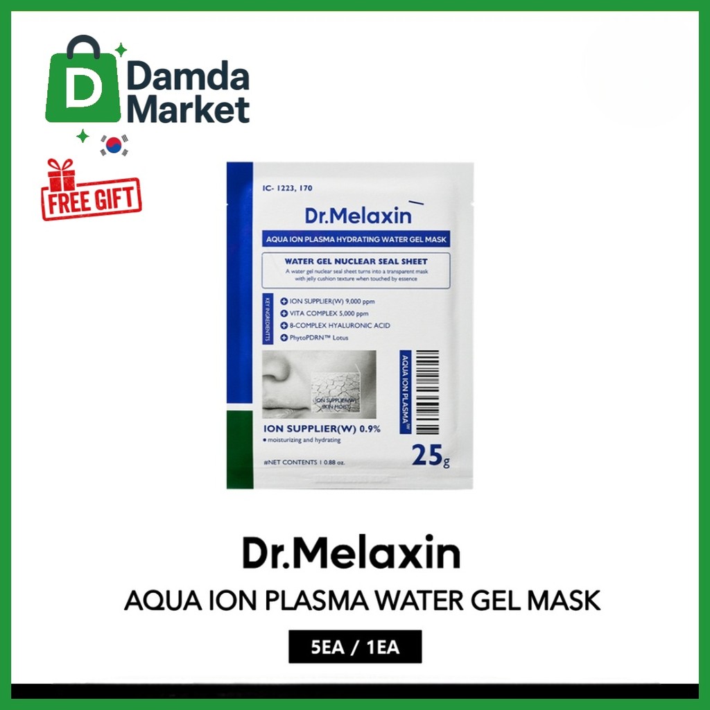 Dr.Melaxin AQUA ION PLASMA Máscara De GEL De Água