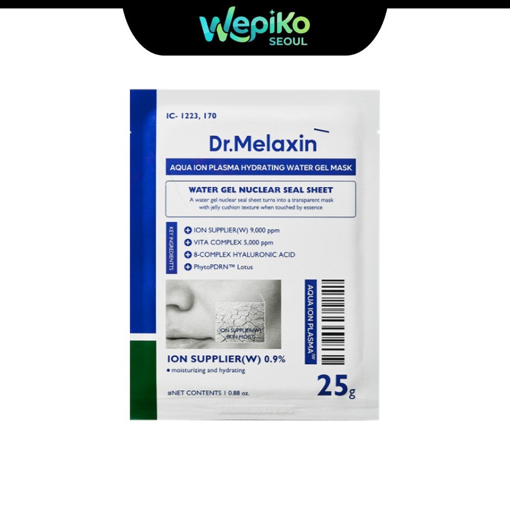 Dr.melaxin AQUA ION Máscara De GEL De Água De PLASMA 5EA/1EA