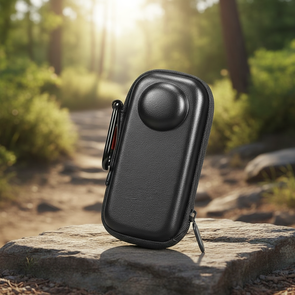 Estojo portátil resistente a arranhões para solução de armazenamento de câmeras Insta360 X4 X5.