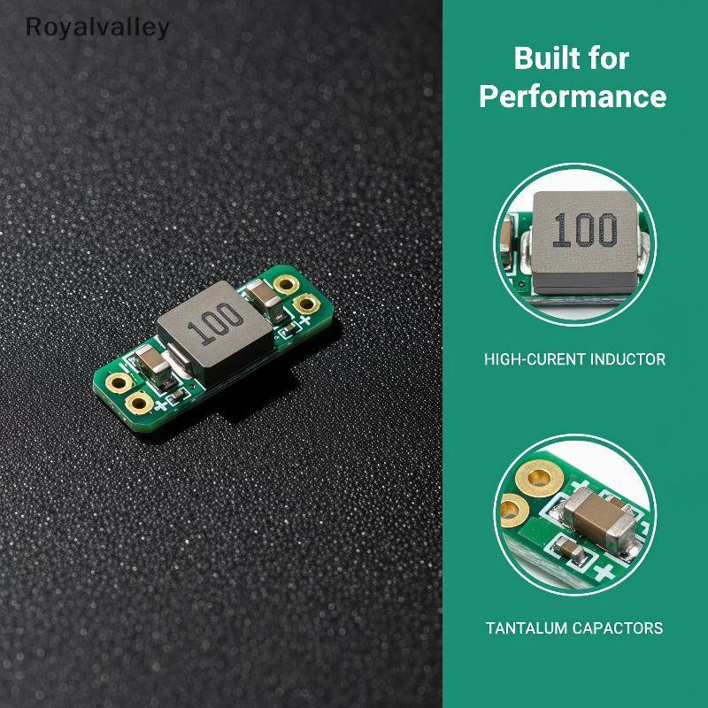 [Royalvalley] Filtro LC Para Sistema FPV VTX 3A 5-30V Corta Linhas De Interferência De Vídeo Alimentação De Câmera Nítid