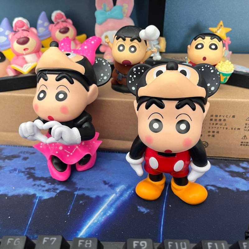 Crayon Xiaoxin Hand-Made Mickey Xiaoxiao Play Doll Nohara New Help Cute Doll Desktop Decoration Female Gift WjOd