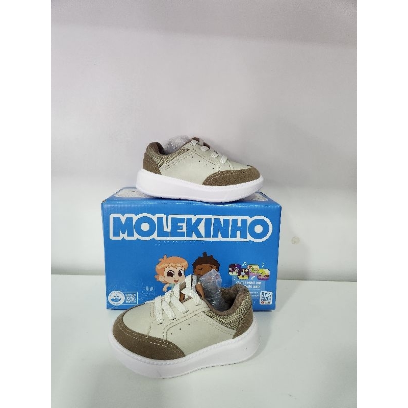 Tênis Molekinho Napa Monaco Branco/off 2631117