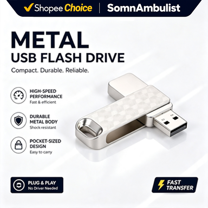 SomnAmbulist USB Flash Drive 4GB 8GB 16GB 32GB 64GB 128GB Pen Memory Stick Disco De Armazenamento Para Computador E Tele