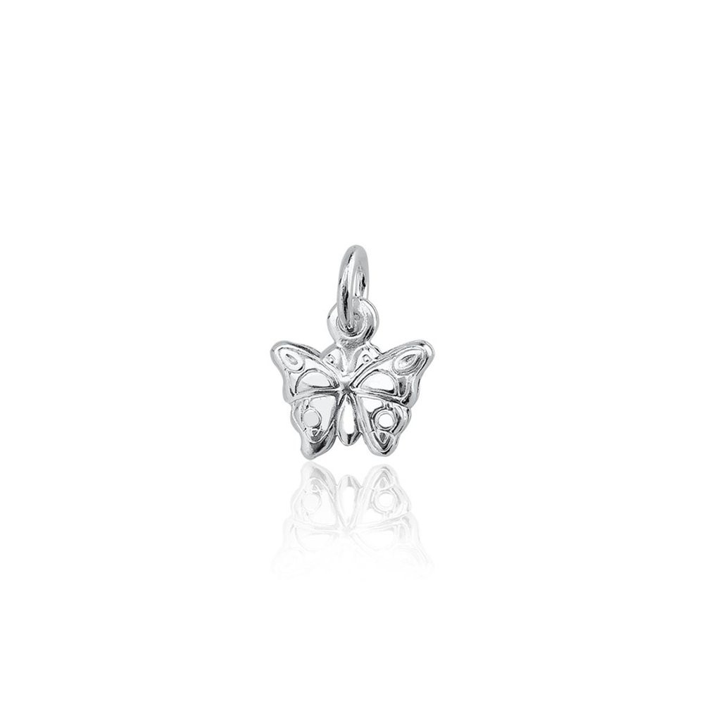 Pingente Borboleta Mini Prata 925 1,4cm