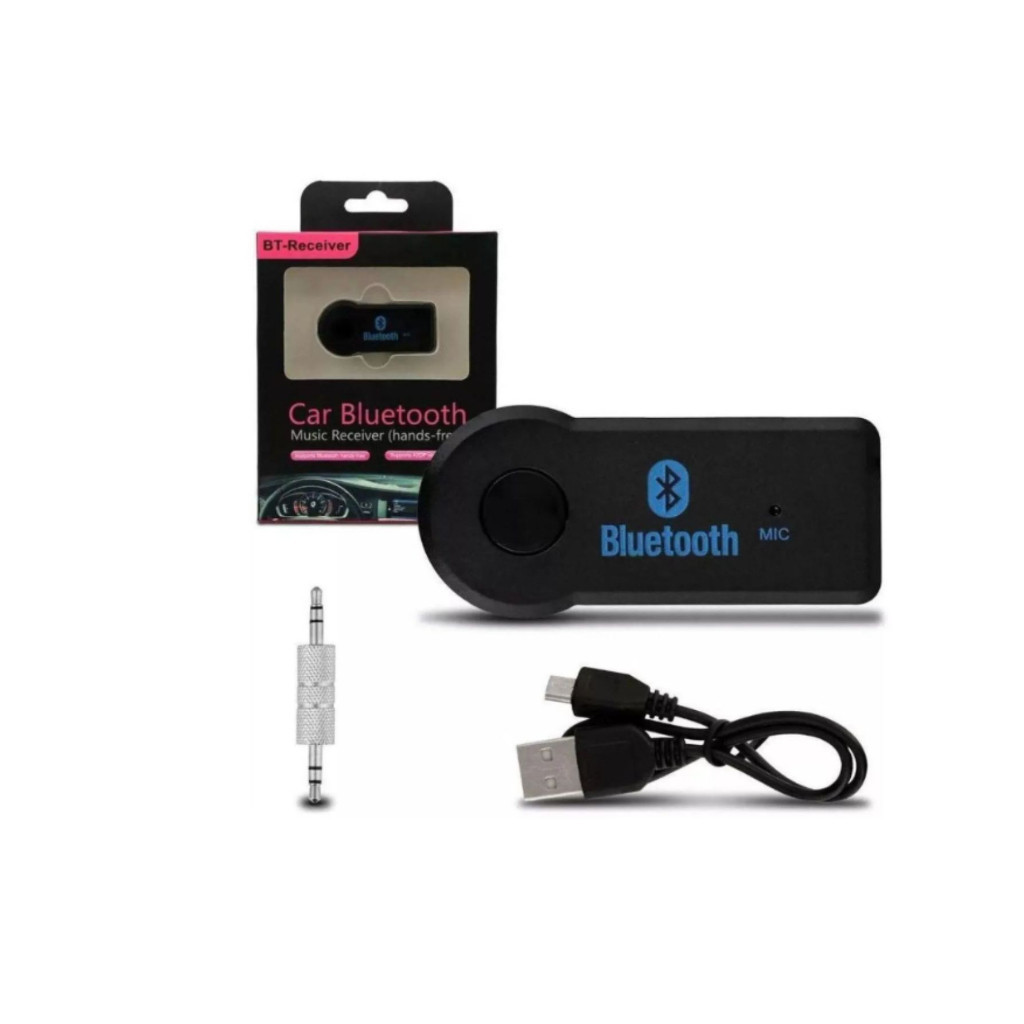Receptor Adaptador Bluetooth Music Receiver P2 Áudio Car Music