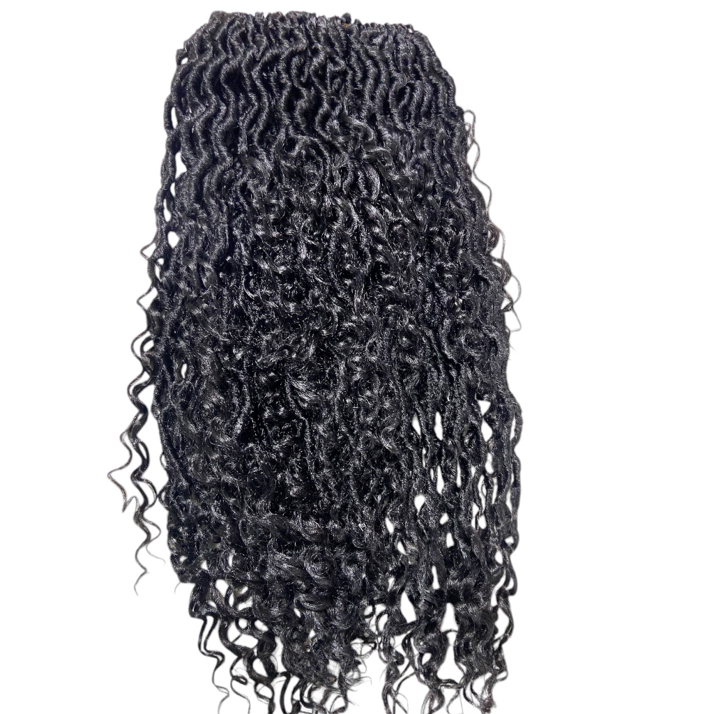 Cabelo Fibra Sintética Lady Faux Locs Black Beauty 60cm