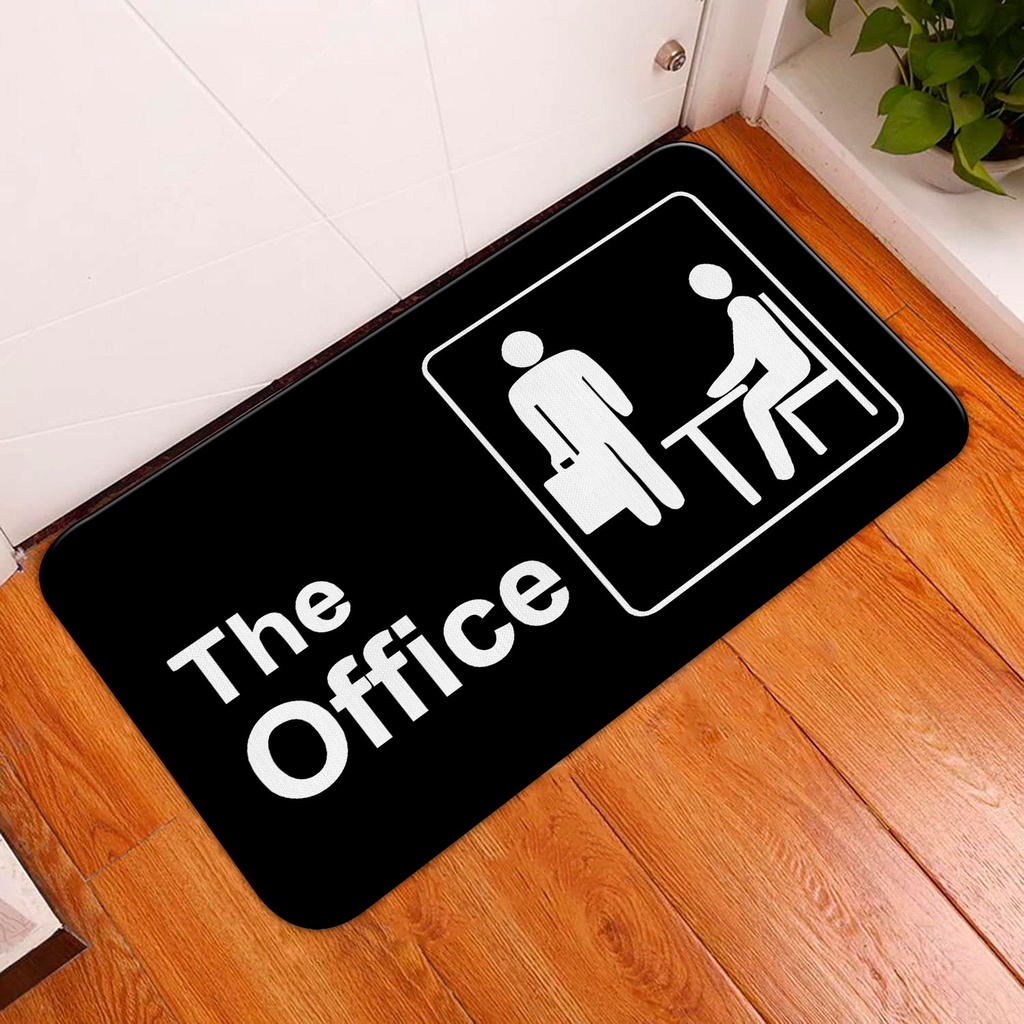 Tapete Porta Capacho Emborrachado para Quarto, Sala e Entrada 40X60 2mm para Decoração - THE OFFICE