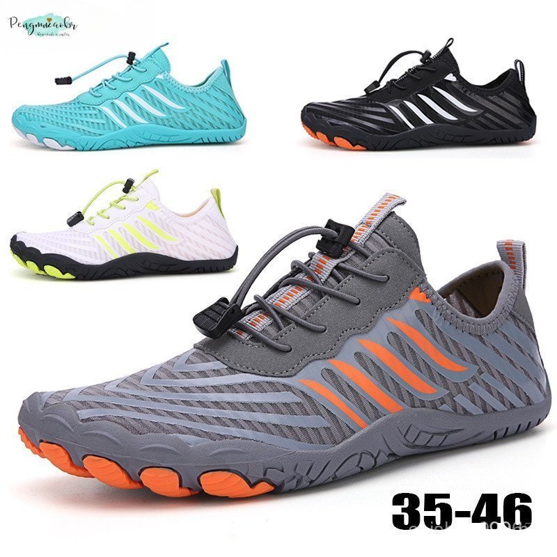 Sapatos de água para homens e mulheres Barefoot Beach Respirável Upstream Sport Quick Dry River Water Sneaters 1351