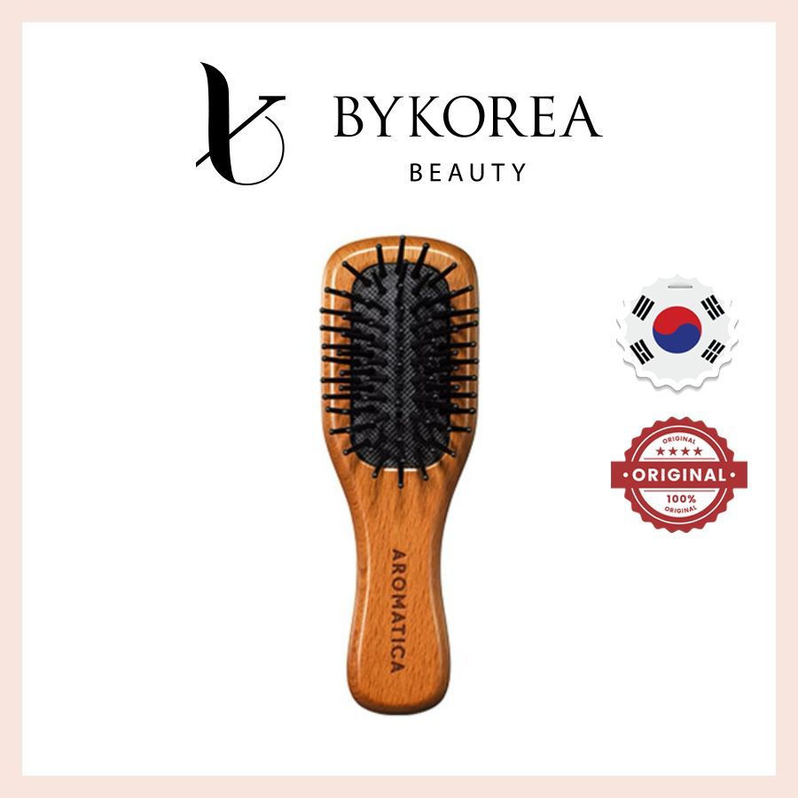 AROMATICA Wooden Scalp Hair Brush (Small)