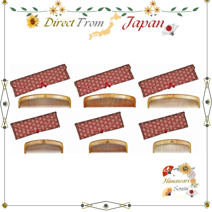 Kushi no Mise Izumi Minebari Wooden Hair Comb Handmade Detangling Comb【 Direct from Japan 】